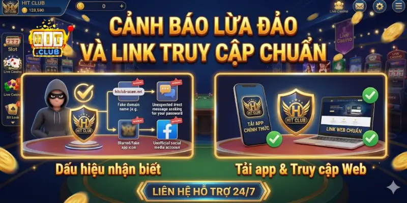 Cảnh báo lừa đảo và Link truy cập chuẩn