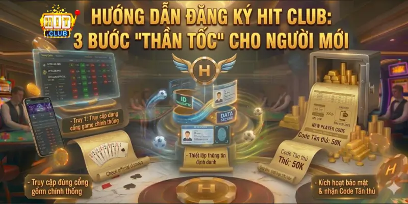 Hướng dẫn Đăng Ký Hit Club: 3 bước "thần tốc" cho người mới