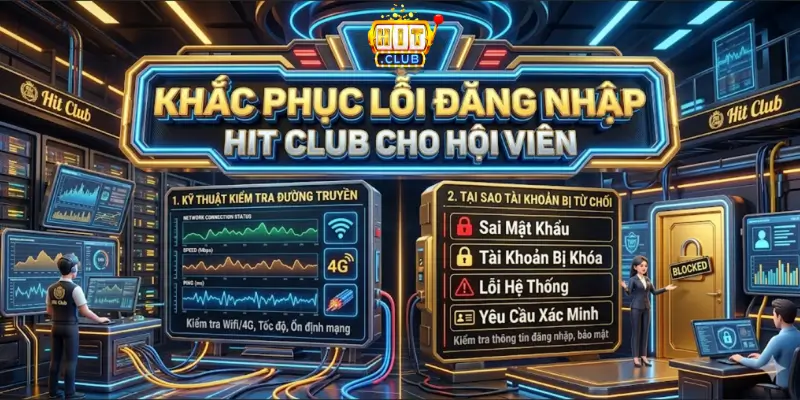 Khắc phục lỗi khi Đăng nhập Hit Club