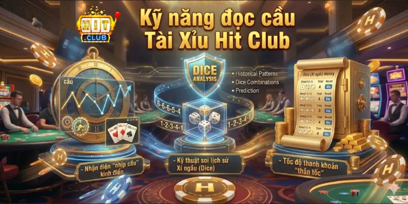 Kỹ năng đọc cầu Tài Xỉu Hit Club