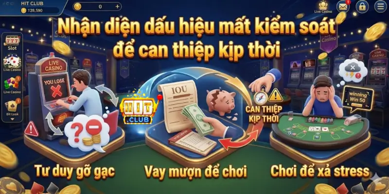 Nhận diện dấu hiệu mất kiểm soát để can thiệp kịp thời