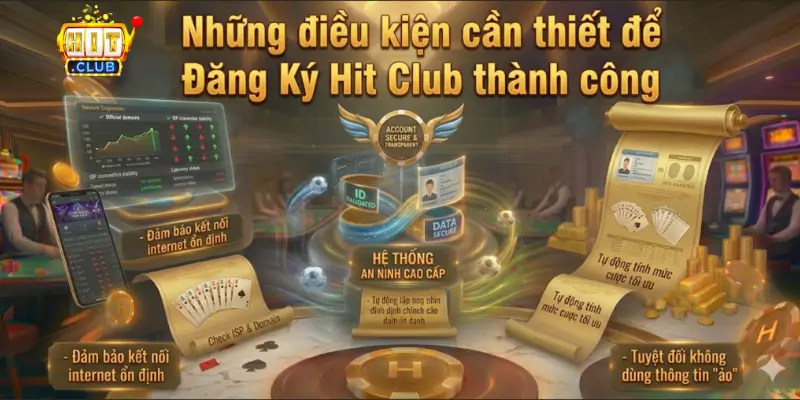 Những điều kiện cần thiết để Đăng Ký Hit Club thành công