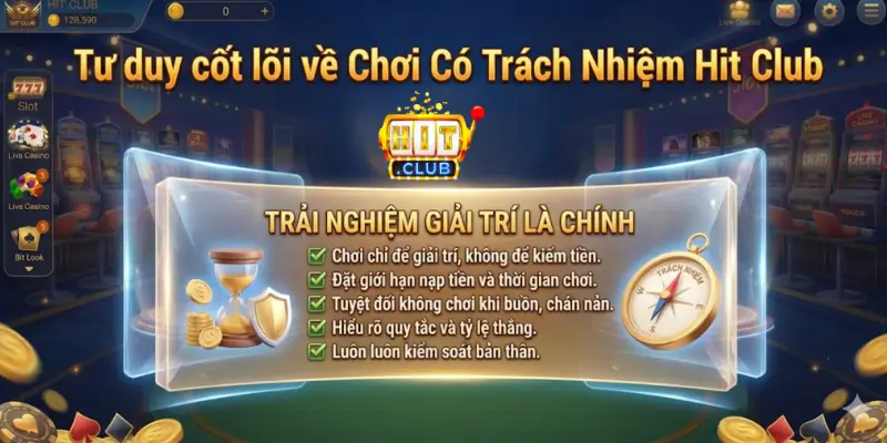 Tư duy cốt lõi về Chơi Có Trách Nhiệm Hit Club